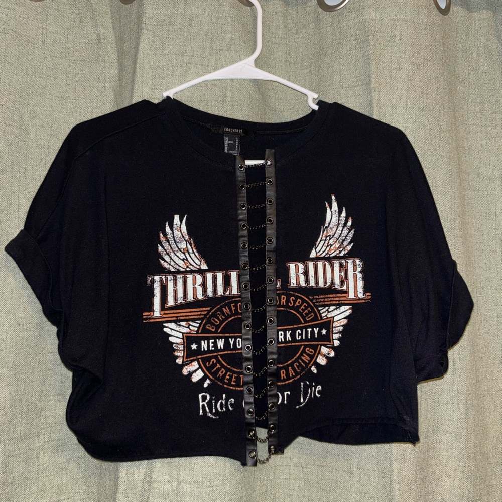 Forever 21 Chain Crop Top